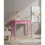 Wooding Mobilya 110 cm Masif Konik Pembe Dresuar
