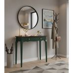 Wooding Mobilya 110 cm Masif Konik Yeşil Ceviz Dresuar - Yeşil - Ceviz