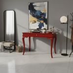 Wooding Mobilya 110 cm Masif Rustik Kırmızı Dresuar
