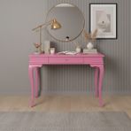 Wooding Mobilya 110 cm Masif Rustik Pembe Dresuar