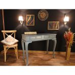 Wooding Mobilya 120 cm Çekmeceli Masif Lake Ceviz Dresuar - Gri