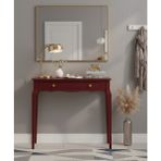 Wooding Mobilya 120 cm Masif Konik Bordo Dresuar