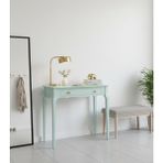 Wooding Mobilya 120 cm Masif Konik Su Yeşili Dresuar - Mint Yeşili