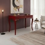 Wooding Mobilya 120 cm Masif Rustik Kırmızı Çalışma Masası - 120x80