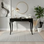 Wooding Mobilya 80 cm Masif Rustik Siyah Dresuar