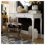 Wooding Mobilya Wooding 120 Cm Masif Beyaz Lake Bonamy Çalışma Masası