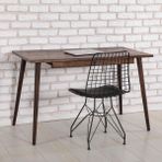 Woodlife Doğal Ahşap Çalışma Masası - 119*60*74 - Retro Taş