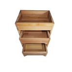 WOODLIFE Otel Açık Büfeleri Için Ahşap Ekmeklik 3 'lü Set