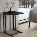 Wood'n Love Rose Premium Altıgen Desen Metal Siyah Zigon Sehpa