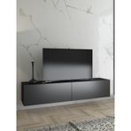 Wood'n Love Toprak 150 cm Siyah-Siyah Tv Ünitesi