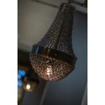 Wood'n Wood Dekoratif Zincir Avize - Siyah - 4