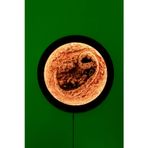 Woodnity El Yapımı Vav Tablo RGB Bluetooth Kontrollü LED Işıklı Kağıt Hamuru ve Alçı Karışımı Duvar Dekoru
