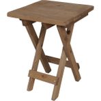 Woodpecker Ahşap Katlanır tabure - Kahverengi