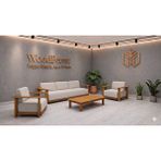 Woodperest Orsa İroko Bahçe Oturma Grubu Seti