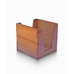 Woodsaka Kayın Ağacı Notluk ve Masaüstü Organizer - 92mm X 92mm X 90mm