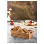 woodsy Ekmek Sepeti Ahşap Ekmeklik