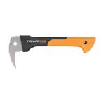Woodxpert Zapa Xa2, Uzunluk: 34,8 Cm, Sertleştirilmiş Çelik Bıçak/fiberglas Saplı Güçlendirilmiş Sentetik Malzeme, Koruyucu Kılıf Dahil, Siyah/turuncu, 1003622