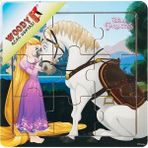 Woody Disney Princess 9 Parça Ahşap Oyuncak Yapboz Rapunzel
