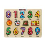 Woody - İngilizce Rakamlar Ahşap Oyuncak (Sunman 130444A)