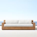 Woodyclass Venice Classic Doğal Ahşap Üçlü Koltuk - Sofa - Bahçe - Sedir -Salon - Outdoor - Ofis - Loca - Beach