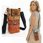 Woodycord El Yapımı Etnik Kilim Desenli Termos Matara Kılıfı 1000 ml Karışık Renkli Dayanıklı Yapı