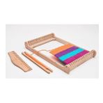 Woodylife Ahşap Çocuk Oyuncak Halı Dokuma Tezgahı Montessori Anne Çocuk Etkinlik