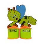 Woodylife Arılı Galoşluk Anaokulu Kreş Kurs Merkezi Kirli Temiz Galoşluk Klinik Hastane Hijyen - Renkli