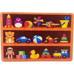 Woodylife Oyuncaklar 35 Parça Puzzle Eğitici Çocuk Oyuncak Renkli Ahşap Yapboz