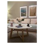 woodywood 90 Cm Yuvarlak Orta Sehpa Mdf