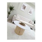 Woodywood 90Cm Yuvarlak Dekoratif Orta Sehpa 90x90 cm
