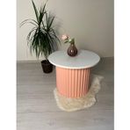 woodywood Özel Tasarım Orta Sehpa Pembe 60 Cm