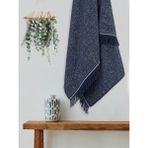 Woof Home Çok Amaçlı Pamuklu Örtü- Kanepe-Koltuk Şalı-Koltuk Örtüsü 170X220 Siyah - 170 x 220 cm