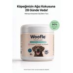 Woofle OralGuard Köpek Ağız Kokusu Giderici Diş Bakım Tozu 60g Veteriner Onaylı Plak Tartar Giderici
