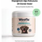 Woofle Oralguard Köpek Ağız ve Diş Bakım Tozu 60G - Plak, Tartar ve Koku Karşıtı Gelişmiş Formül - Bej Rengi - Açık Mavi