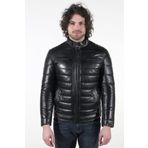 WOOG LEATHER DERİ Alfa Model Erkek Siyah Hakiki Deri Mont (60)