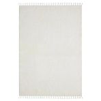 Wool Wl005a Beyaz Halı Sisal Bukle Dekoratif Tozsuz Salon Halısı Yatak Odası Koridor 120 X 180 Beyaz