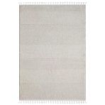 Wool Wl006a Gri Halı Sisal Bukle Dekoratif Tozsuz Salon Halısı Yatak Odası Koridor 100 X 300 Bej-Vızon