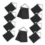 WOONEKY 10 Set Üçgen Tokalar Yedek Trampolin Dolgusu Trampolin Kılıfı Yedek