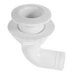 WOONEKY 90° Marine Rv Drenaj Çıkışı Yat Drenaj Hortumu Çıkışı Yat Aksesuarları Sağlam Tekne Bağlantısı