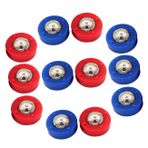 WOONEKY Masa Futbolu Oyun Aksesuar Seti 12 Paket Yuvarlanan Boncuklar Aile Eğlencesi İçin Sağlam Ve Güvenli