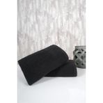 Woop Home 2'li 50 x 90 cm. Siyah Spor Havlusu - Renkli