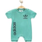 Woops Baby Marka Addas Desen Çıtçıtlı Tulum 6-24 Ay - Yeşil - 2 Yaş