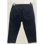 Woorage Mojo Erkek Bebek 1-5 Yaş Lastikli Bel Kanvas Pantolon 5365 Siyah - 12 - 18 Ay