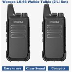 Worcex LK-66 Açık Alan 15 km Mesafeli PMR 2'li Telsiz