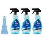 Wörf Buz Çözücü Sprey 500 ML Eko Seri 3 lü + Pratik Buz Kazıyıcı