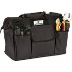 Workınbag 14'' Bez Takım Alet Çantası 7 Bölmeli Suya Dayanıklı Siyah Malzemesiz Tasarım