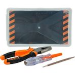 Workit 3 Parça Pense Tornavida Kontrol Kalemi Seti - 180MM Pense + Yıldız ve Düz Uçlu Kontrol Kalemi