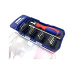 Workpro WP200516 18 Parça Profesyonel CR-V Cırcırlı Hassas Elektronikçi Bits Tornavida Seti