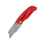 Workpro Wp211003 Paslanmaz Çelik/alüminyum Gövde Katlanır Rötuş Maket Bıçağı Kırmızı