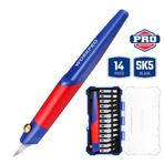 Workpro WP219005 14 Parça Profesyonel Hobi Maket Bıçağı Seti